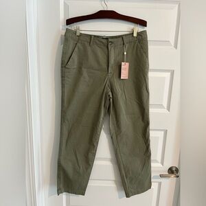Quince Olive Green Women's Pants